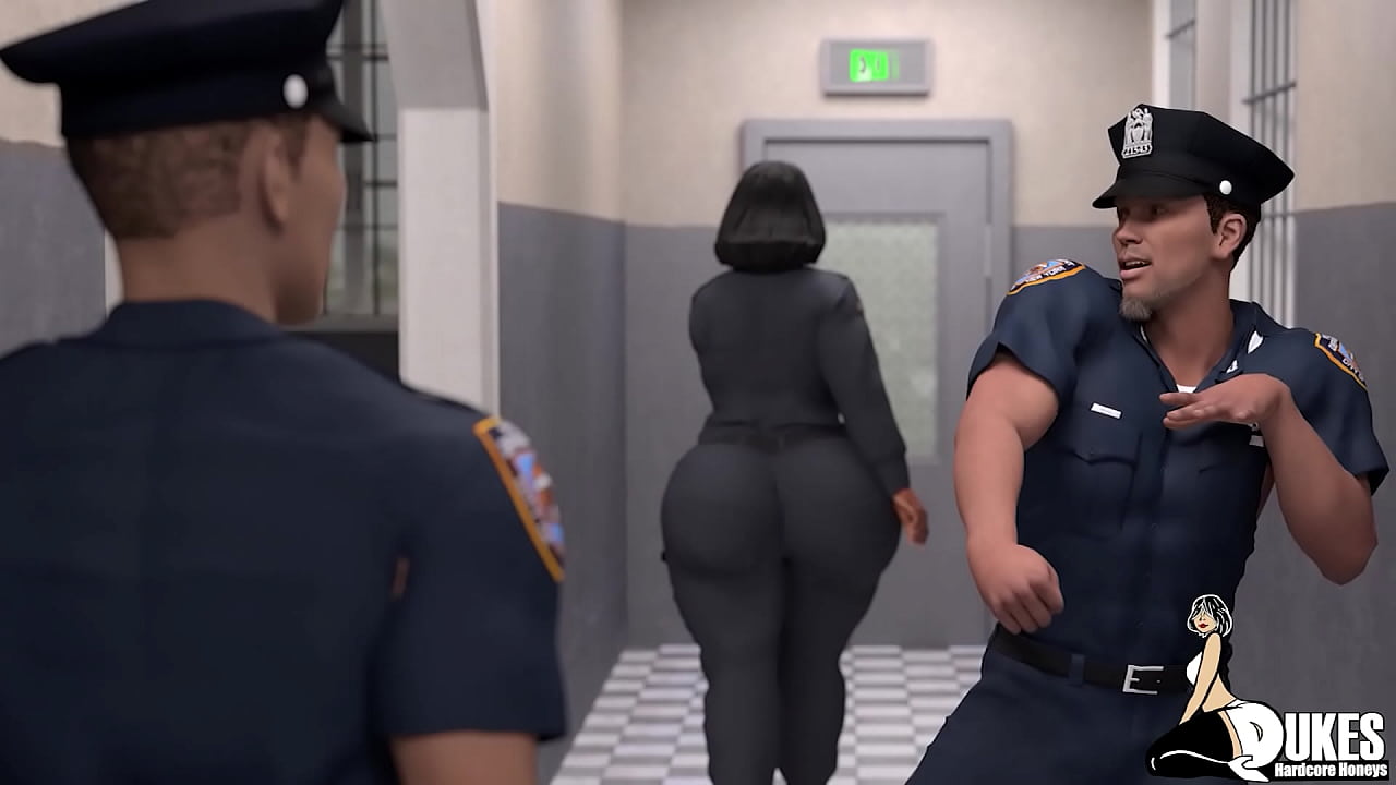 Corrections Officer pounds the out of middle aged MILF