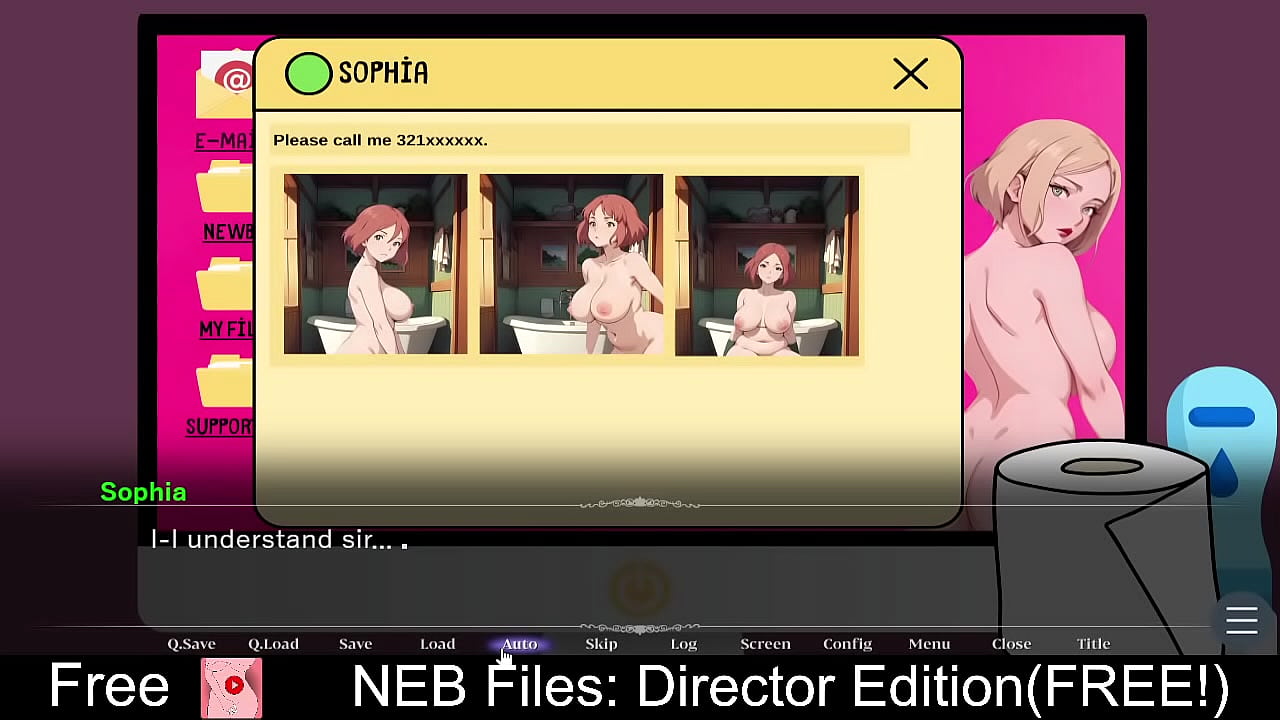 NEB Files: Director Edition (free game itchio) Interactive Fiction, Simulation, Visual Novel