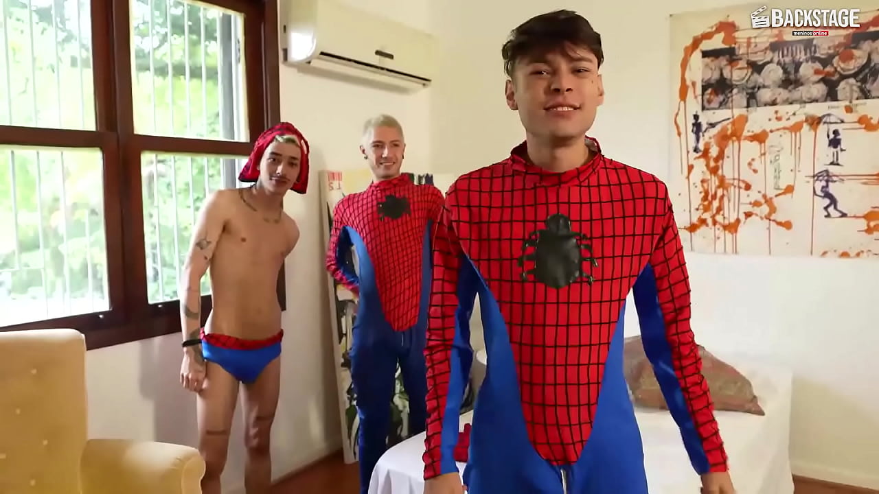 Bastidores - Homem Aranha - Meninos ONline