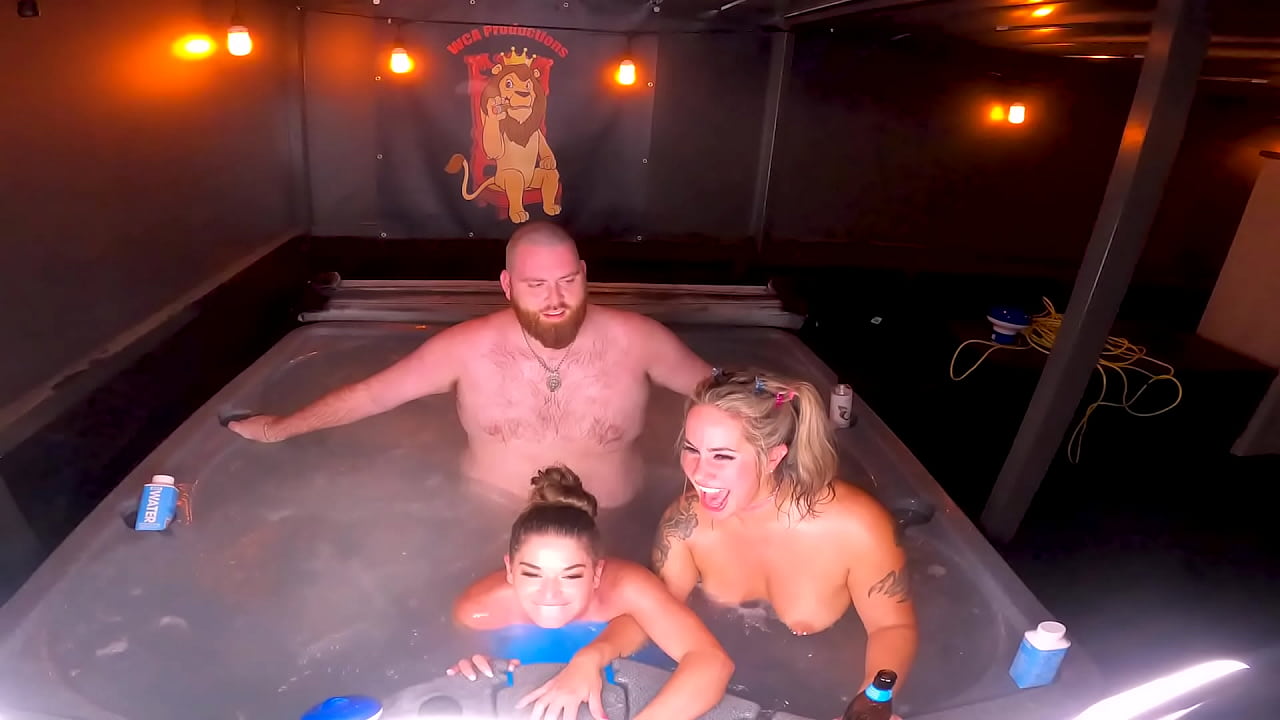 Hot Tub Threesome With Kendra Heart And Misty Meaner WCA Productions