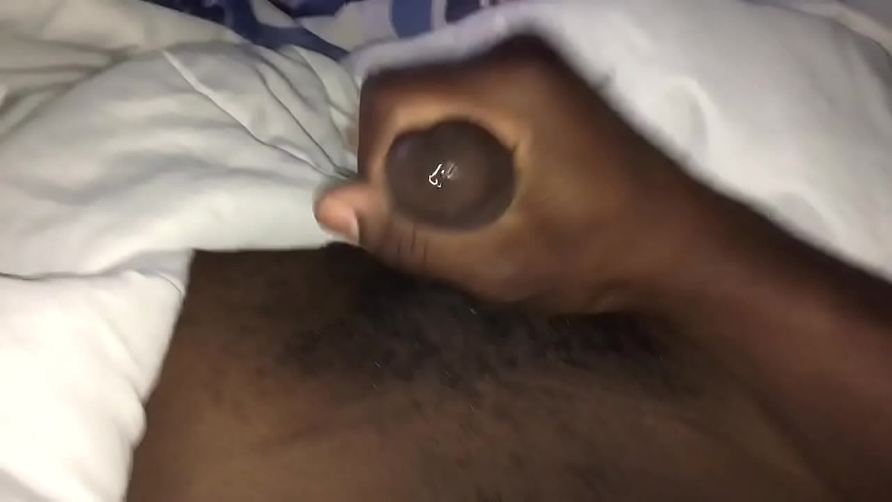 Masterbating Black Cock