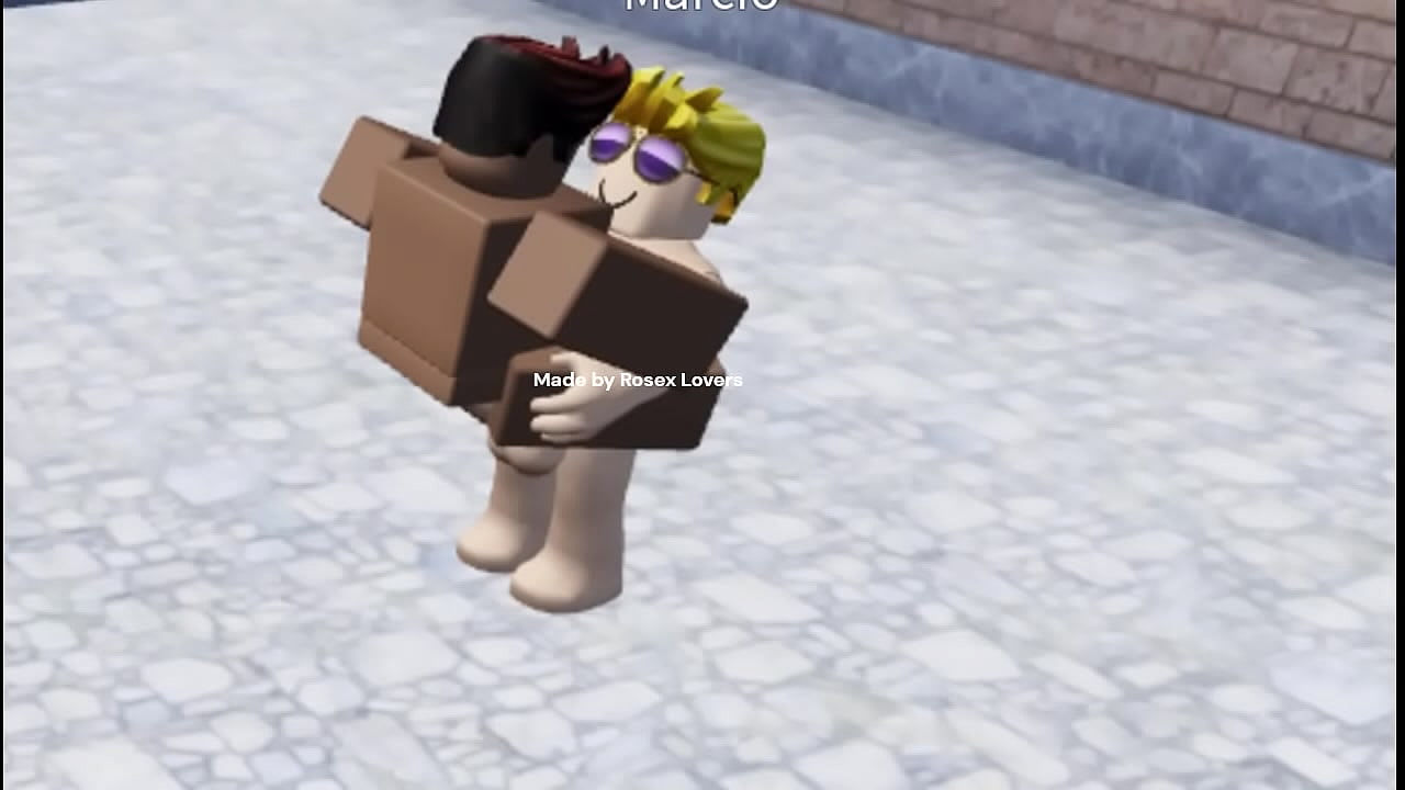 Short clip of two gay ass fucking each other in Roblox Condo