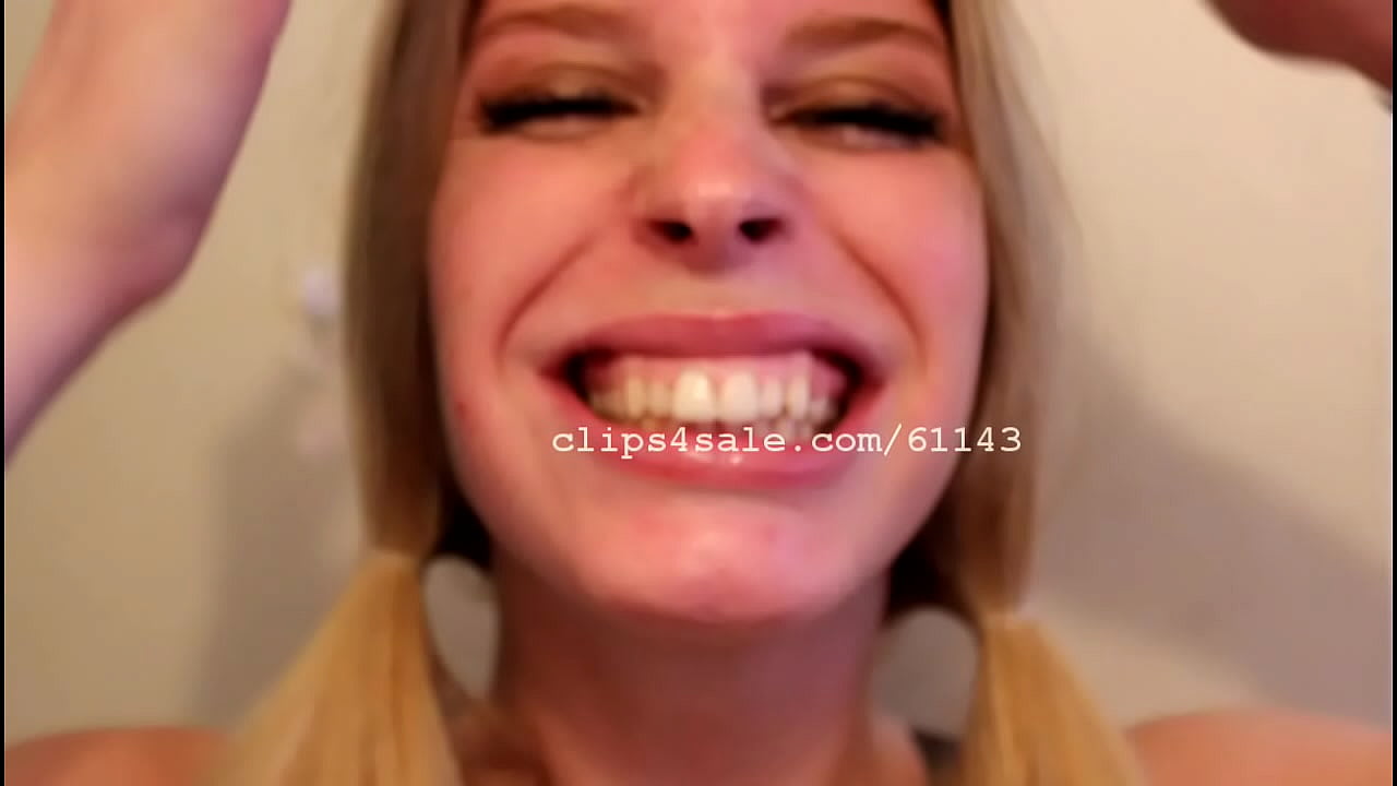 Mouth Fetish - Alicia Mouth Video 3
