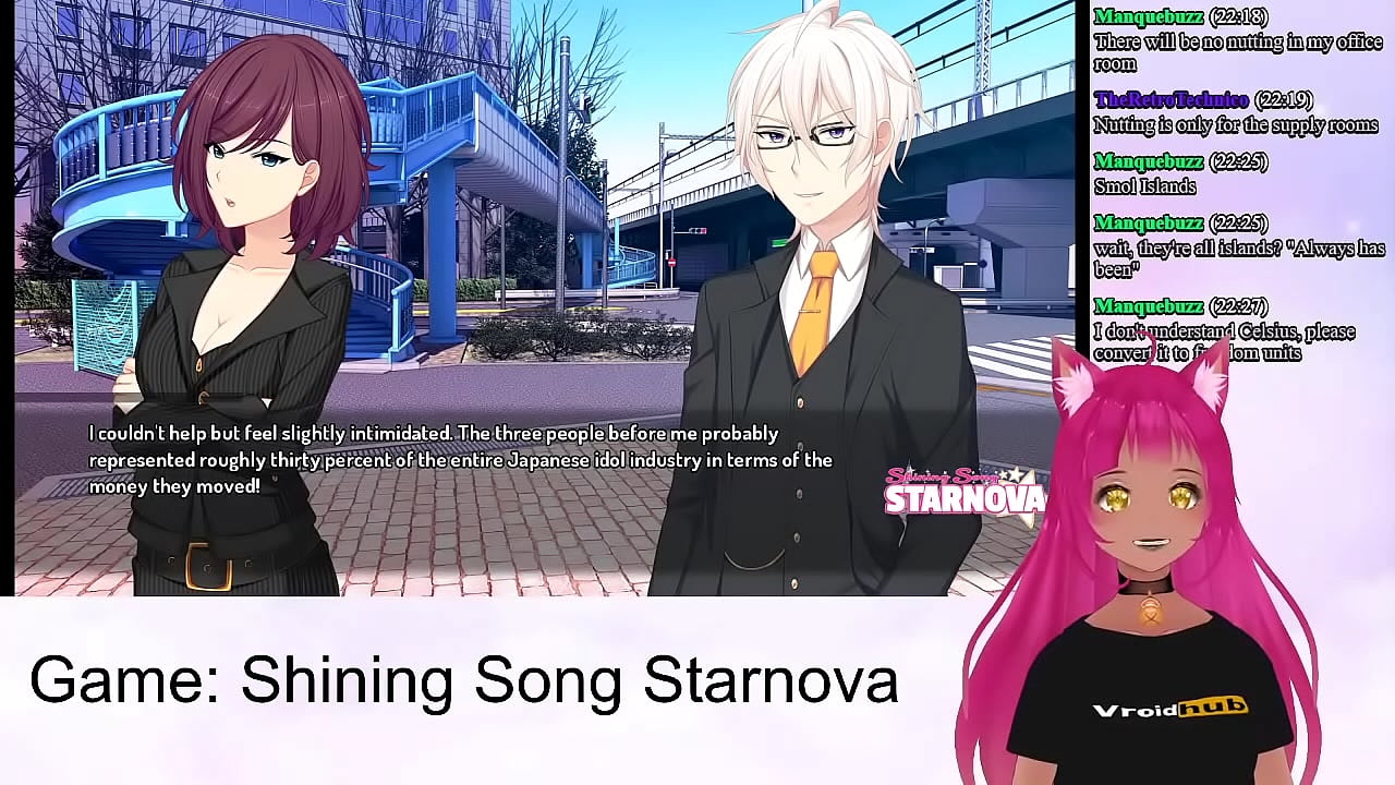 VTuber LewdNeko Plays Shining Song Starnova Mariya Route Part 1