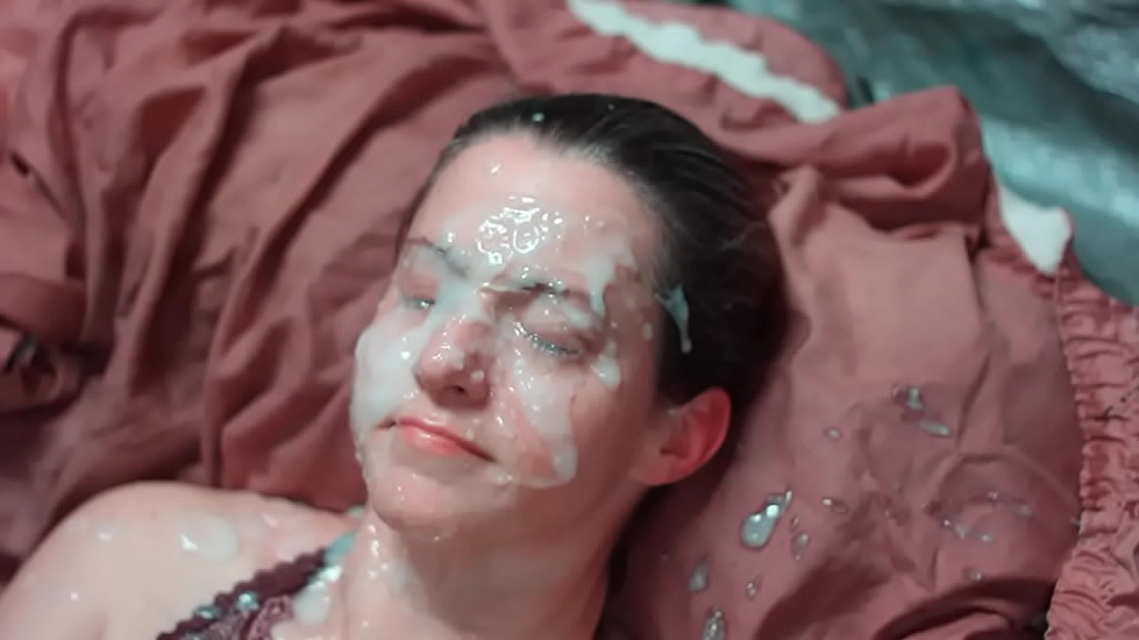 Amateur homemade bukkake facial