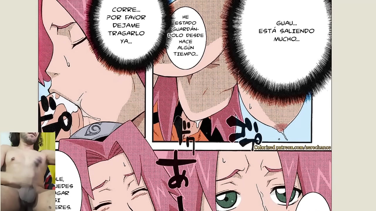 Reacciones - SAKURA practica de genjutsu termina mal