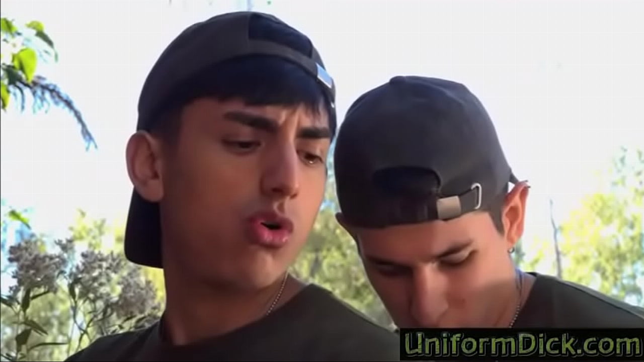 Teen Latino Military outdoors