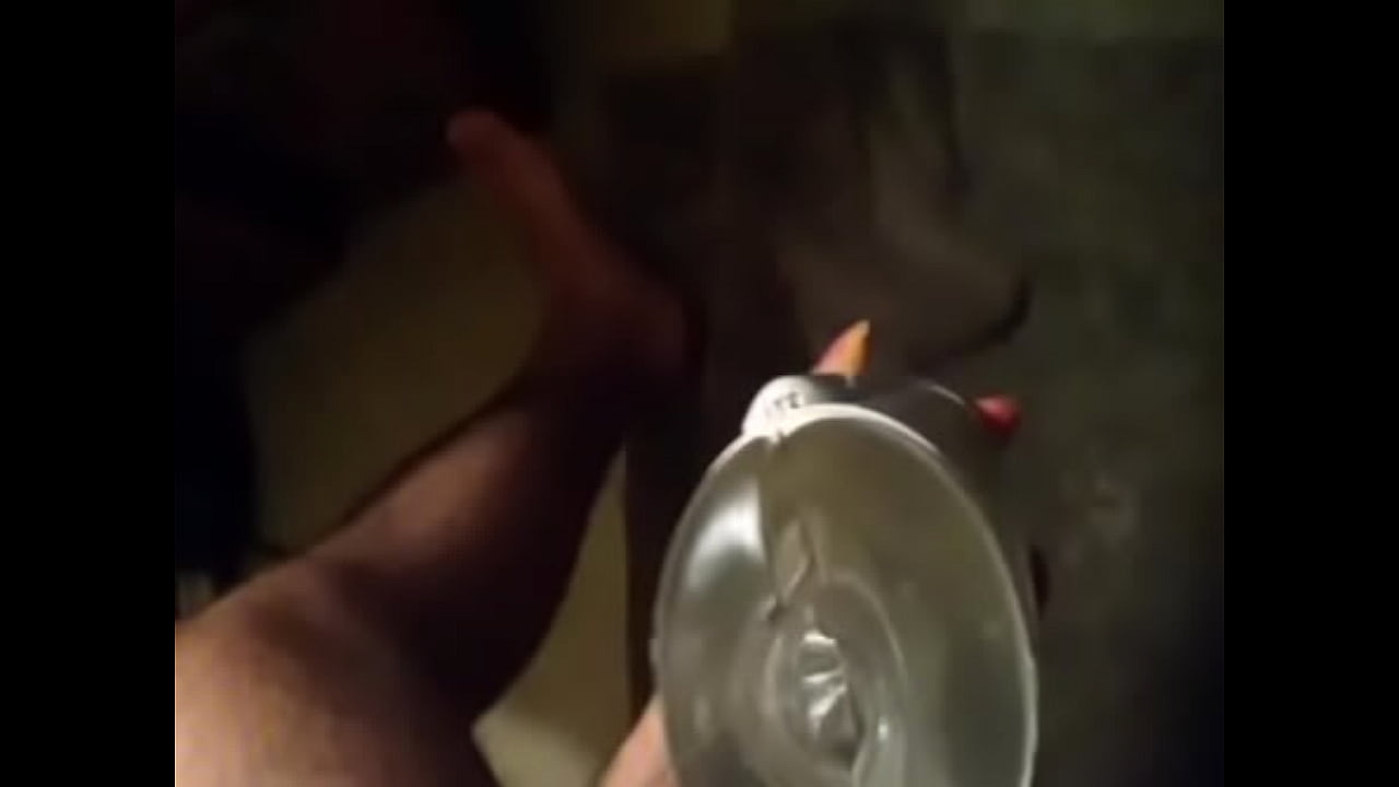 uncut penis doing tenga flip