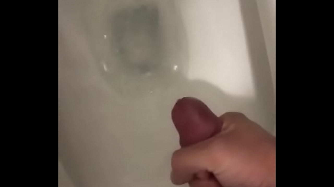 Jerk off in bathroom