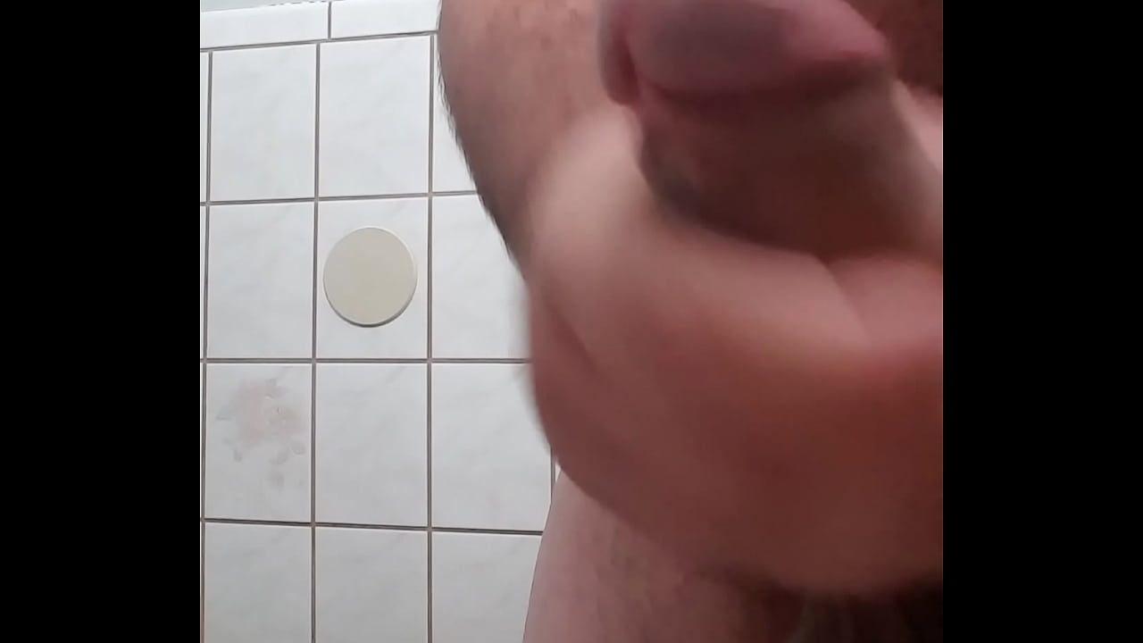 Shower cumshot