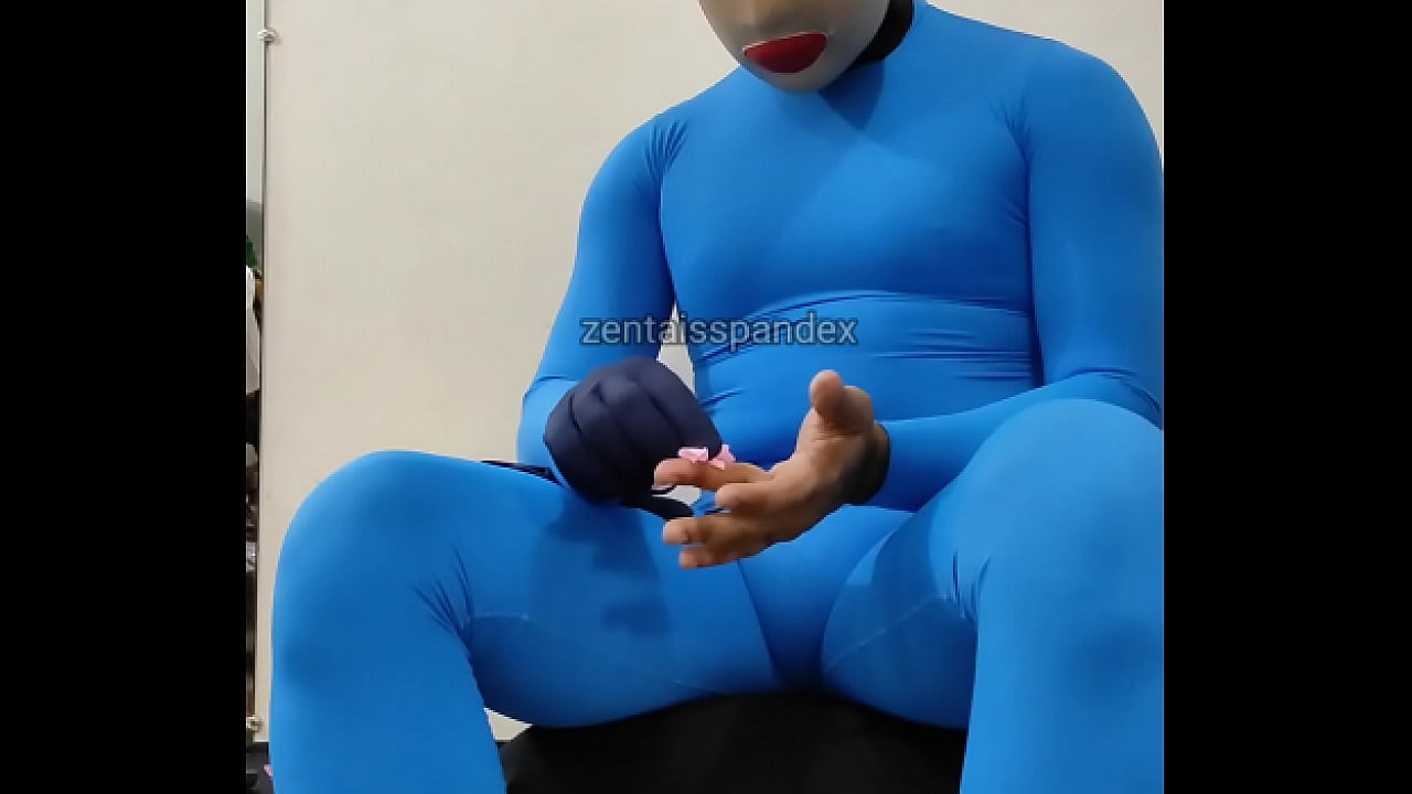 Spandex mask slave injection