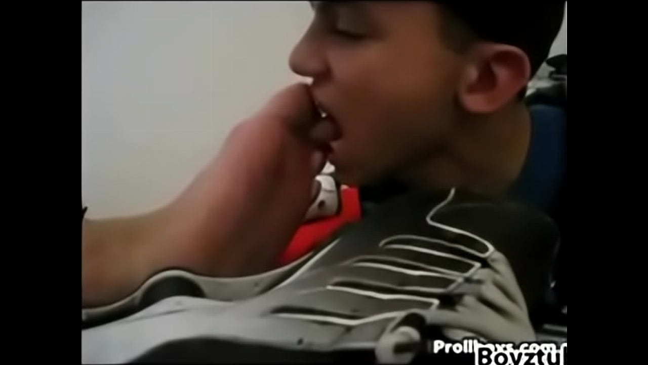 spit in boy's mouth