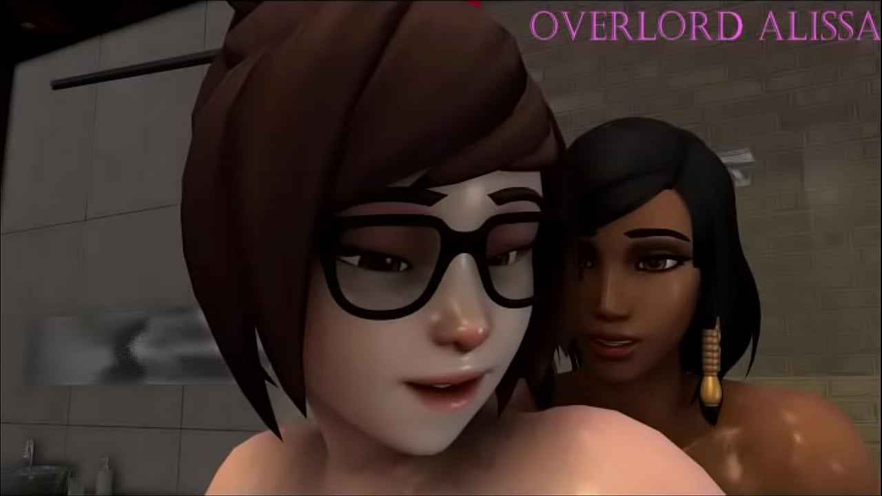 Overwatch Interracial Pharah & Mei