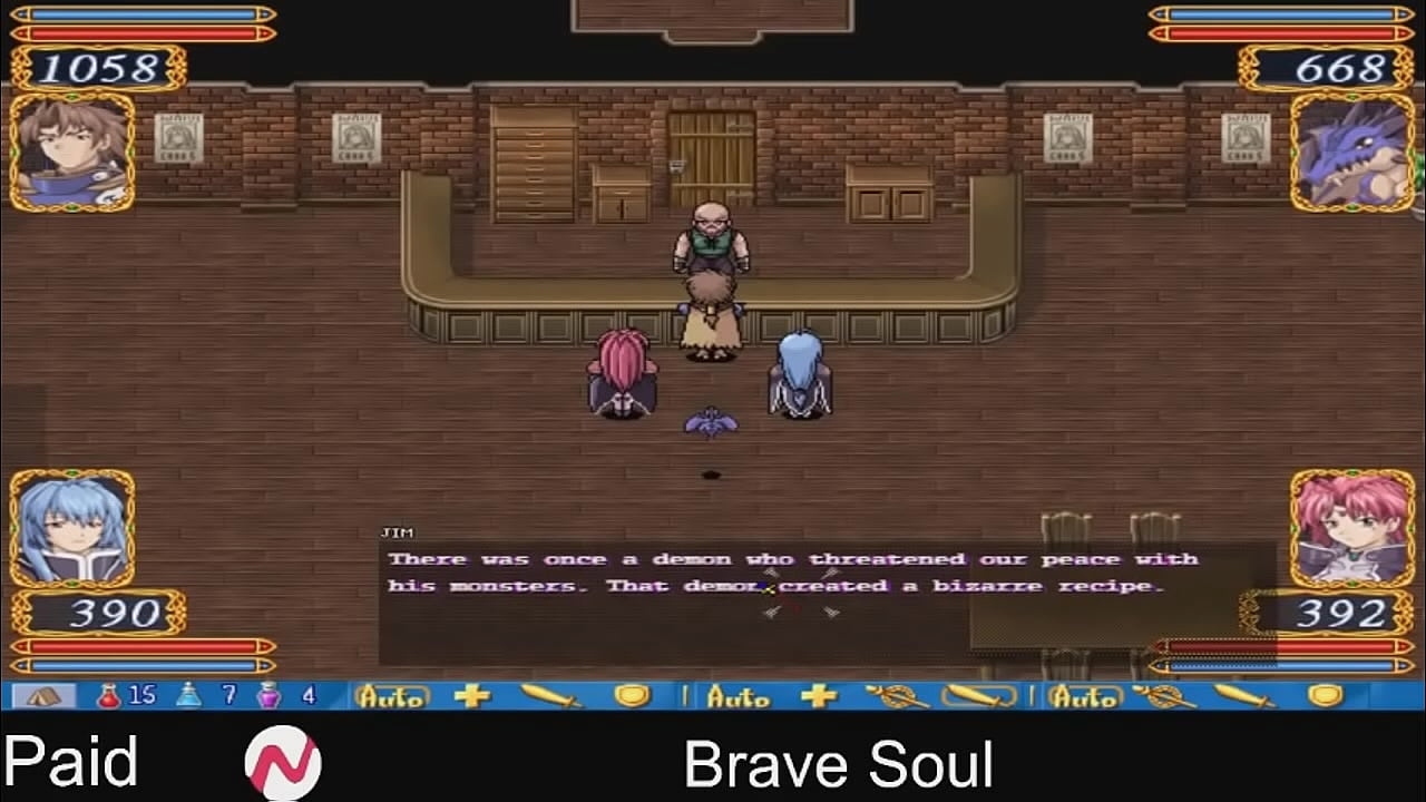 Brave Soul part04 ( paid game nutaku ) RPG JRPG