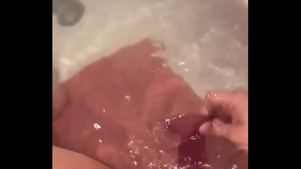 Bath time fun with my dildo