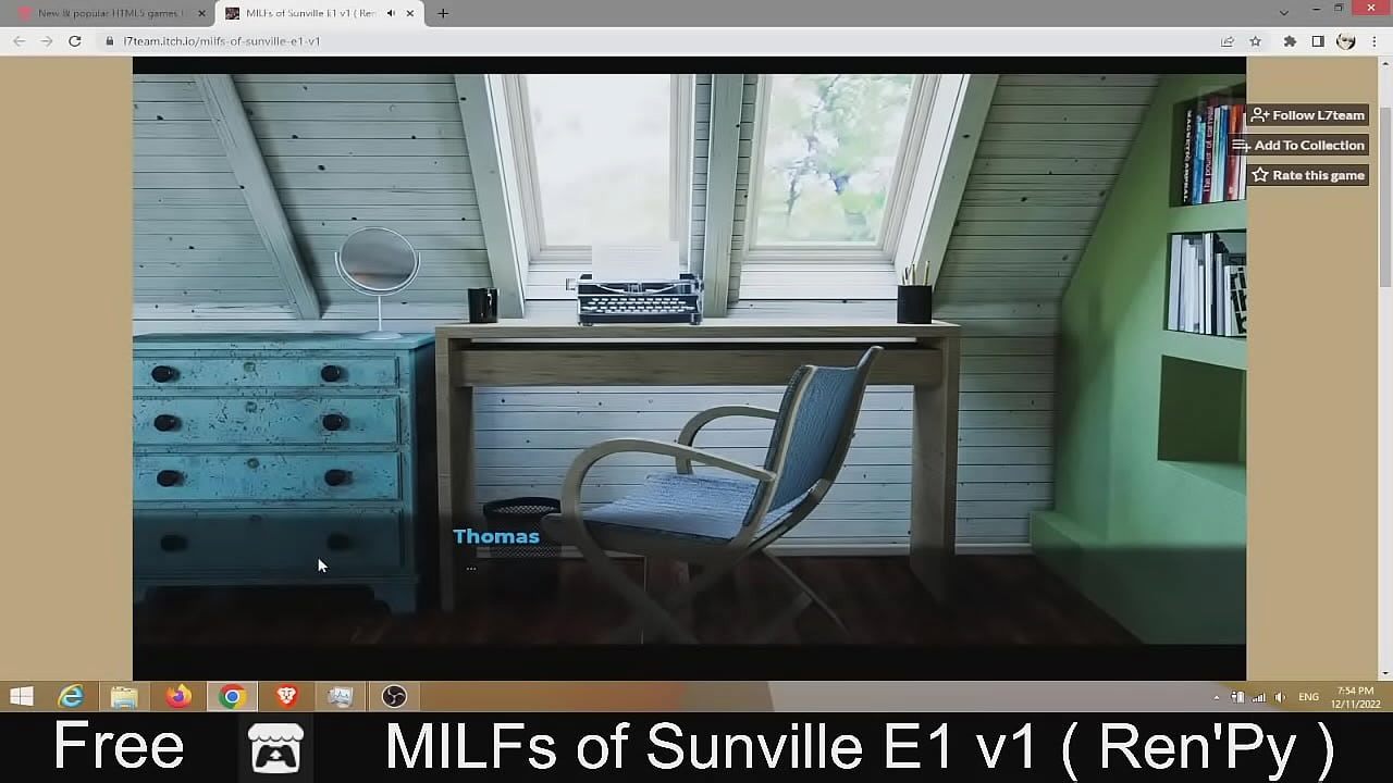 MILFs of Sunville E1 (free game itchio ) Adventure, Visual Novel
