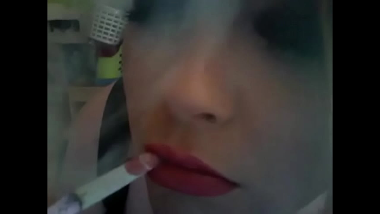 Chubby Girl Smokes Filterless Cigs