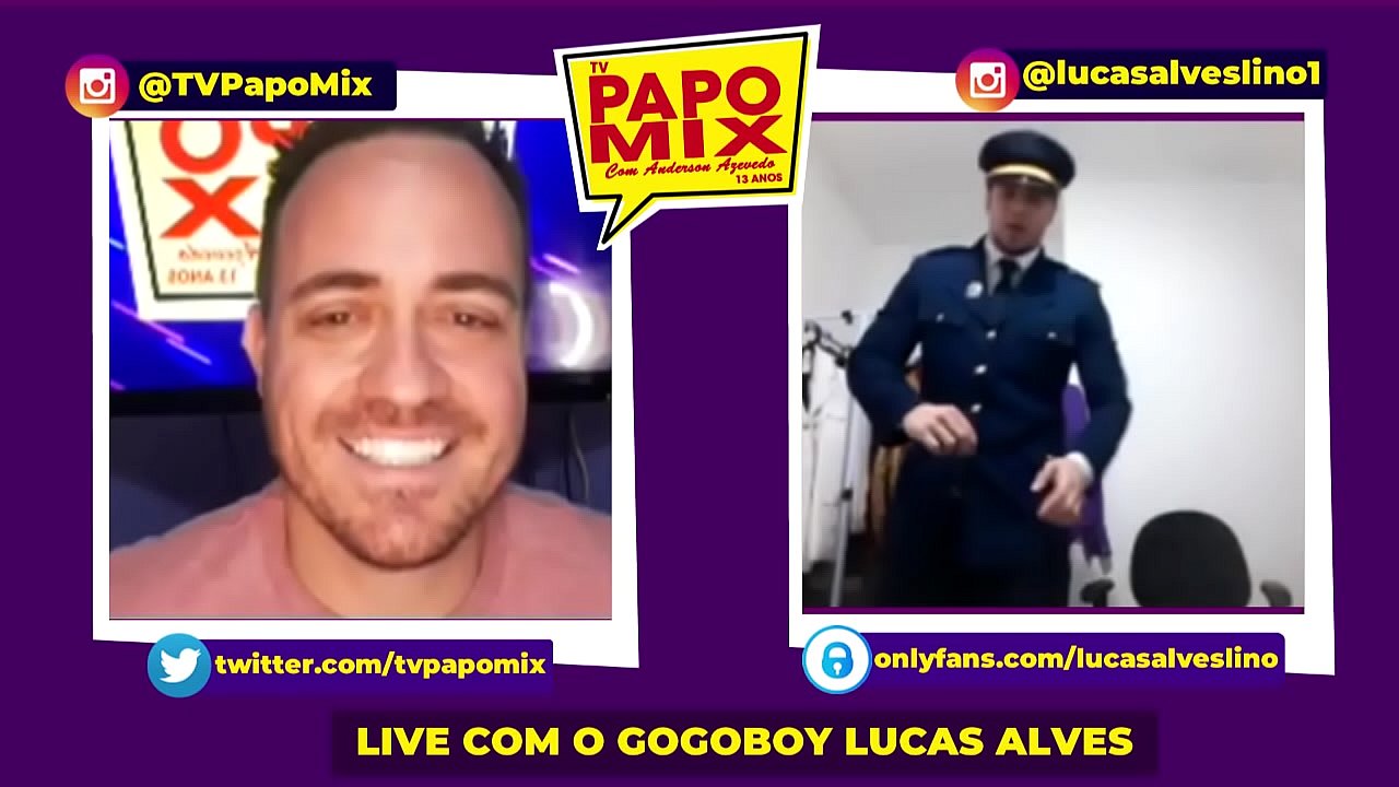 PapoMix confere os fetiches do gogoboy lucas alves