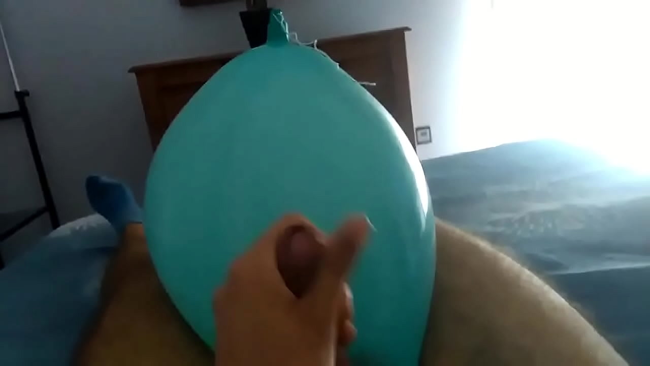 Enjoying my precious balloon