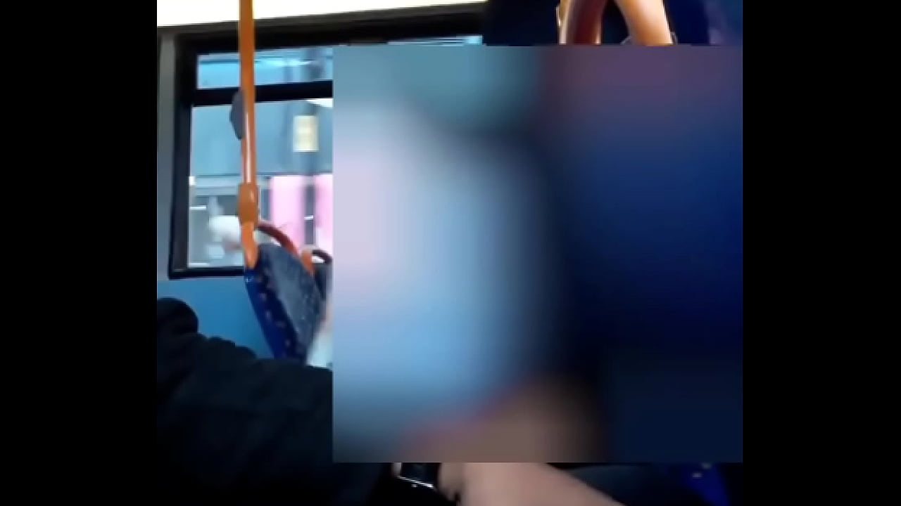 Cock Balls and Belly out on bus