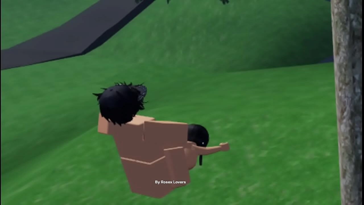 Short video of a pair of roblox couple fucking in the hills.