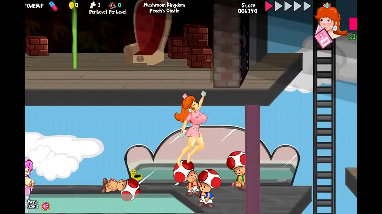 Mario is Missing hentai game walktrought part 1