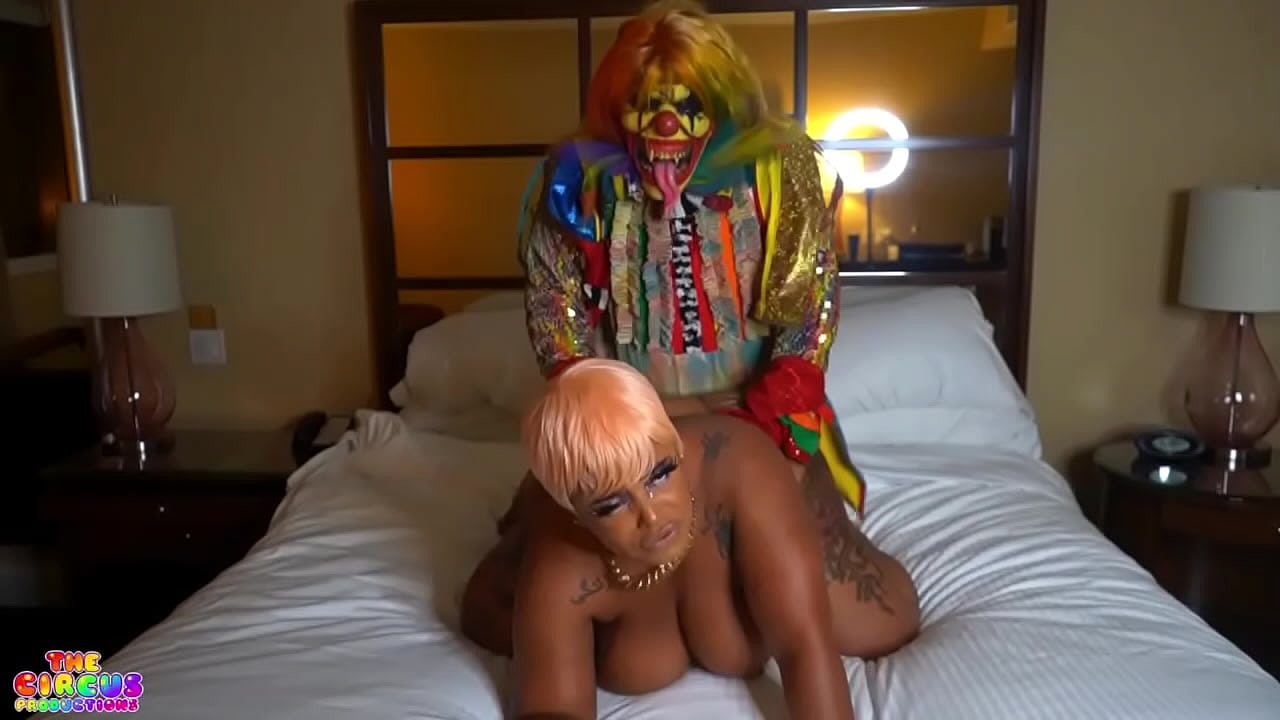 Clown fucking the life out of BBW