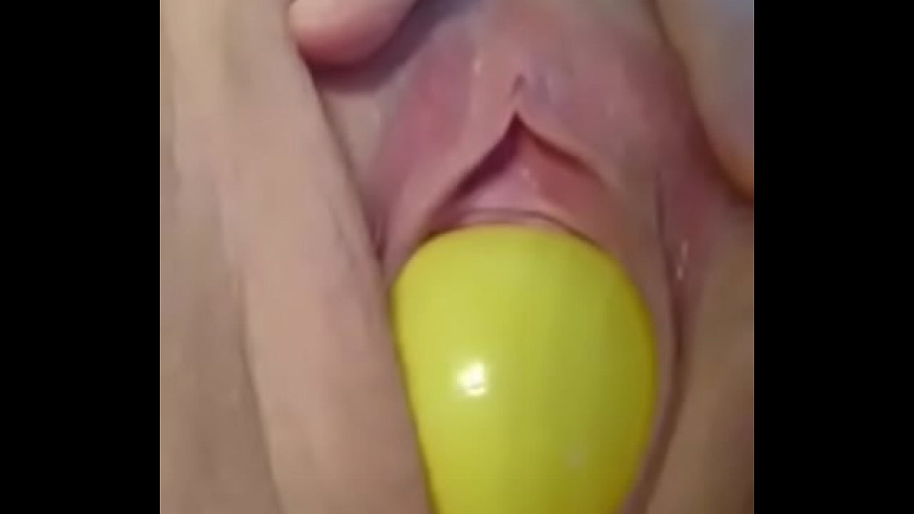 British Chav Ping Pong Pussy Balls Dripping