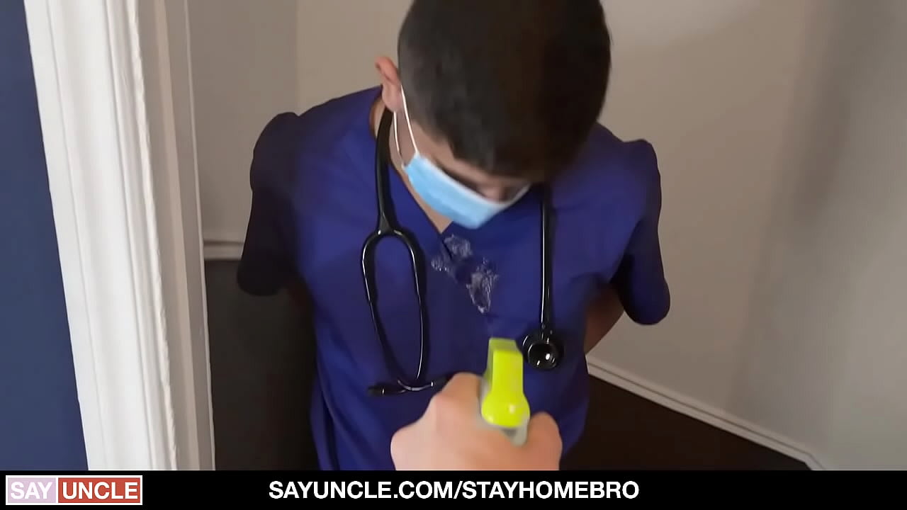 Male Nurse Alex Montenegro Takes Good Care Of Patient Thyle Knoxx
