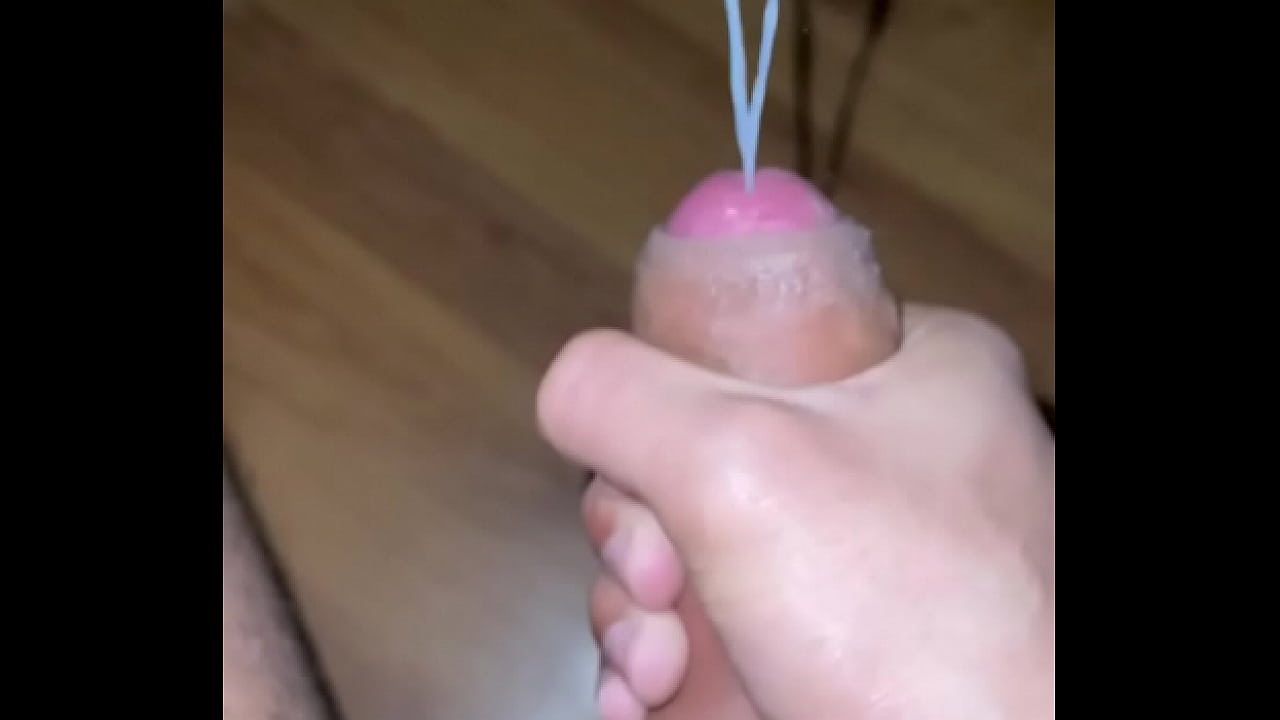 Jerking off with cumshot