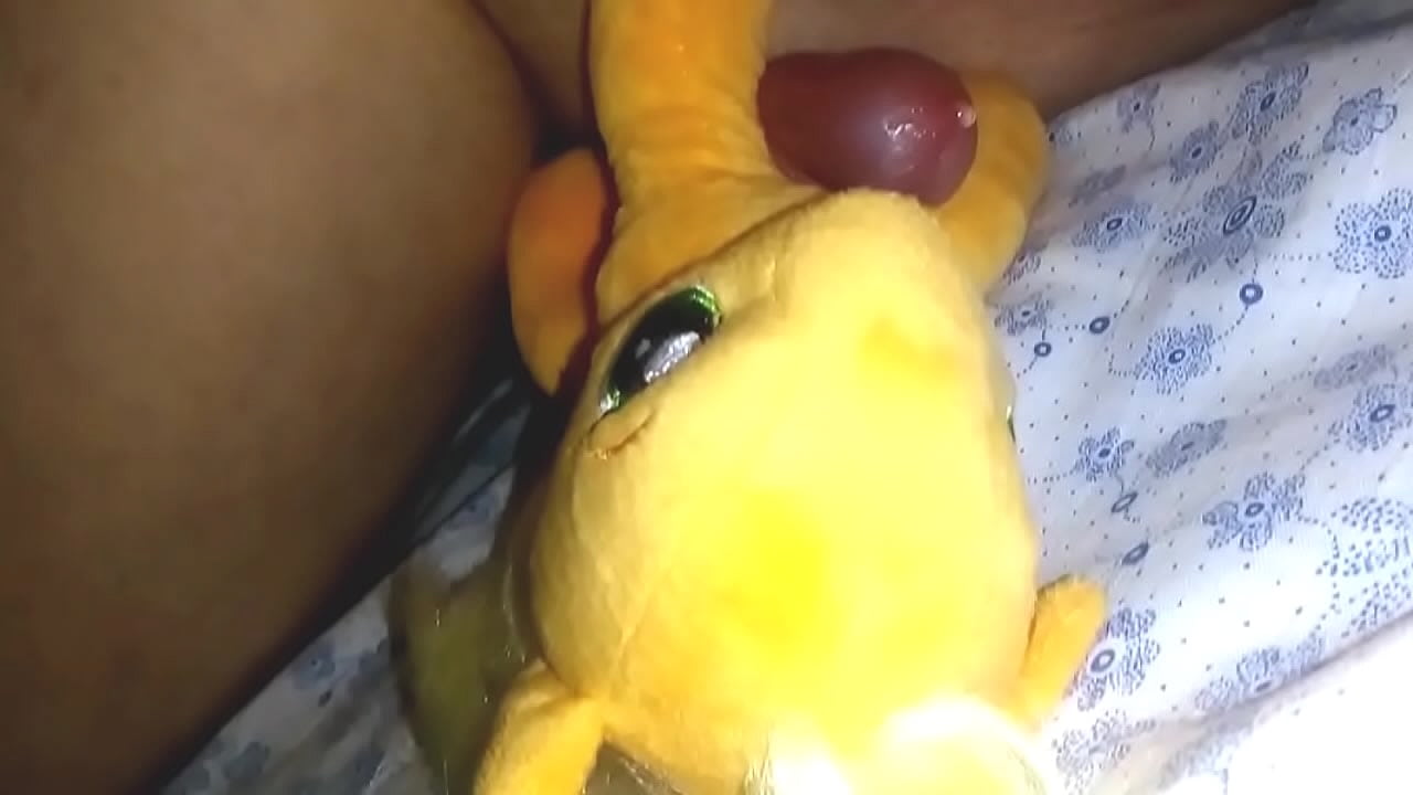 masturbation with mlp plush toy Apple Jack