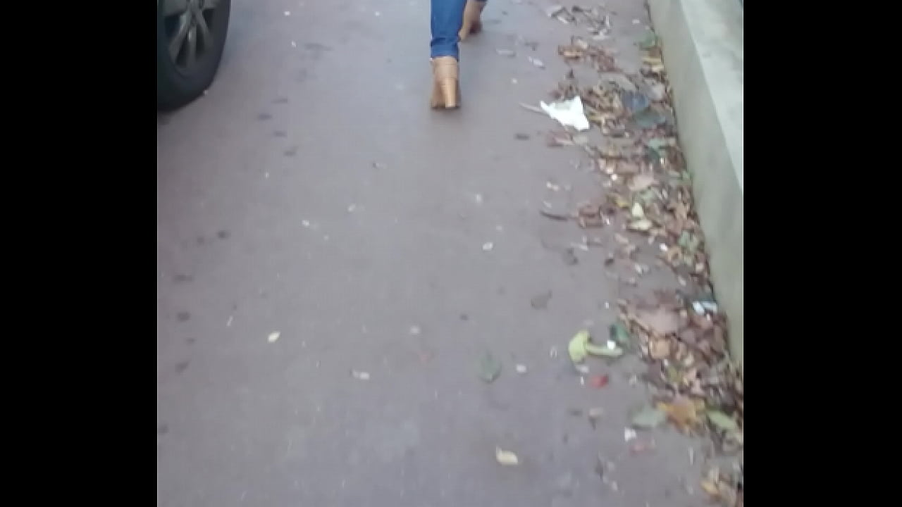 Ass in the street