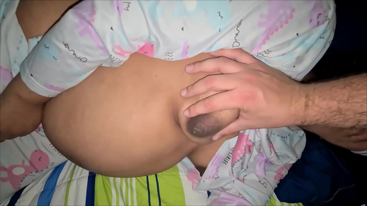 my pregnant single stepsister is so horny and let me cum on her belly