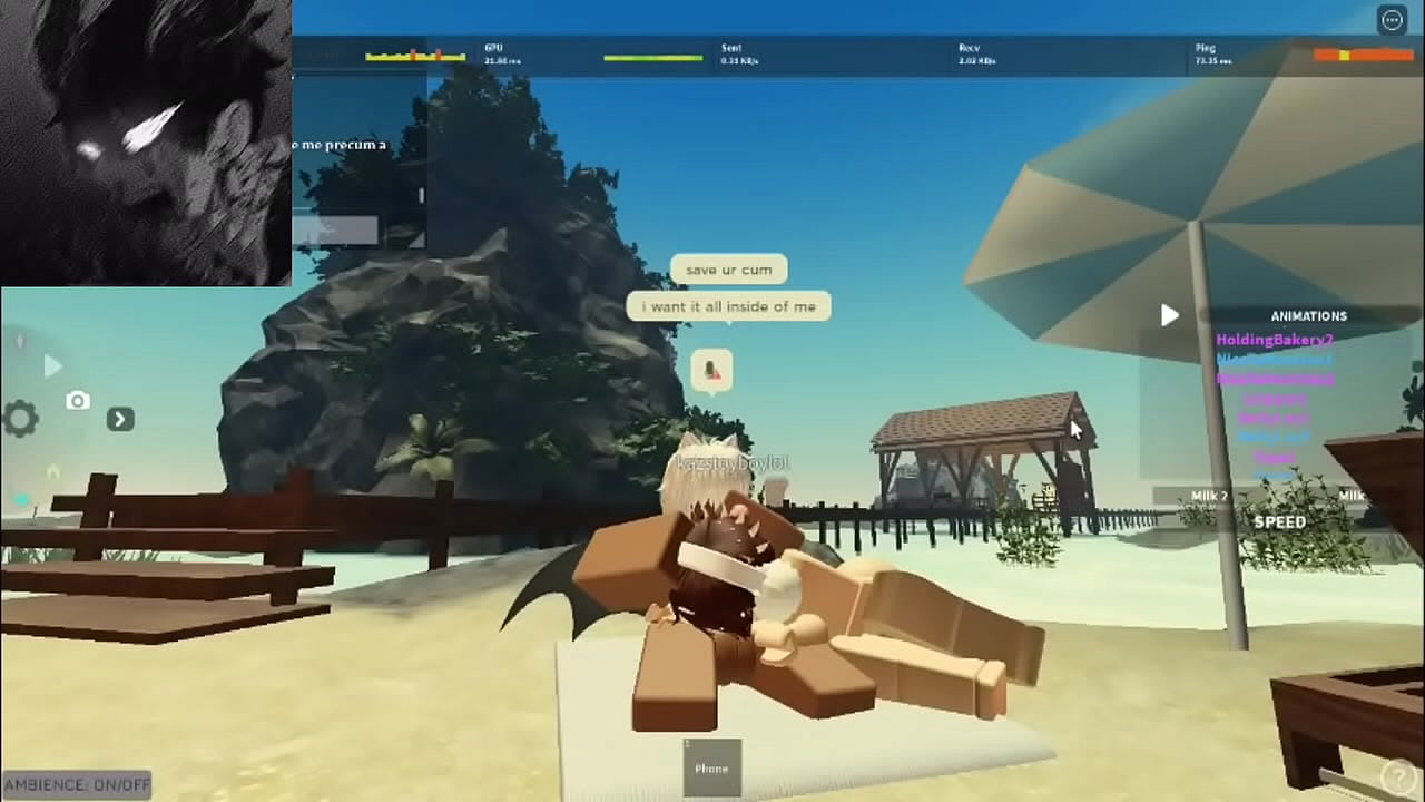 Black bat fucking a short haired boy roblox