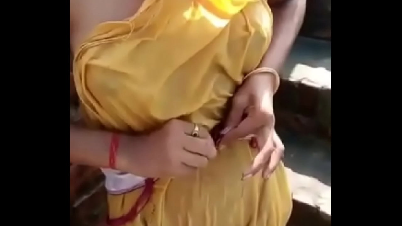 Indian wife changing clothes