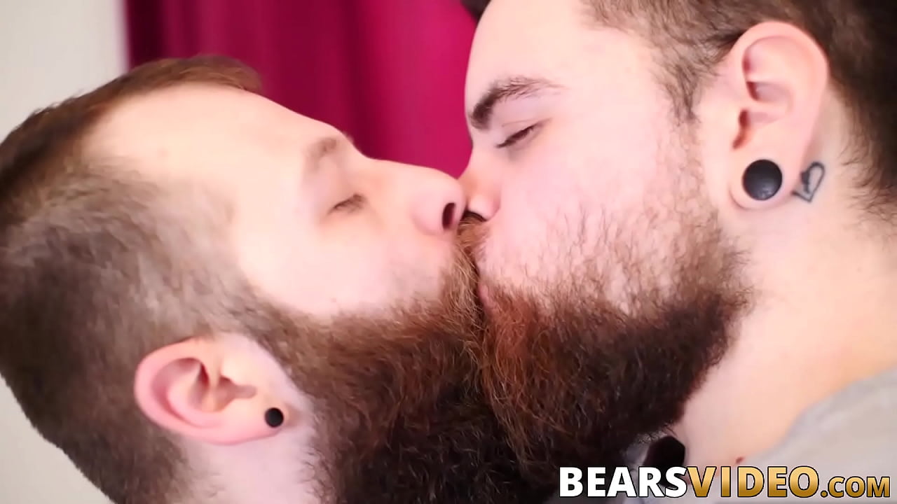 Hairy bears blowjob before raw sex