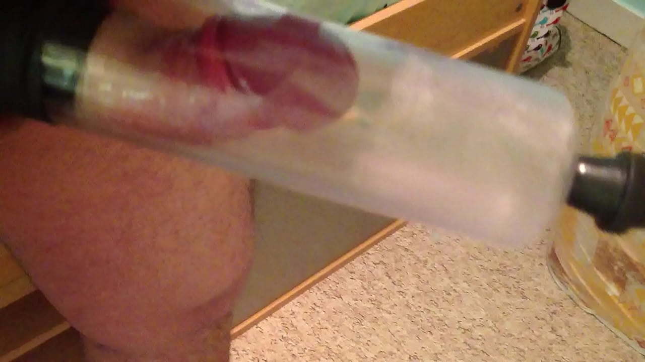 Starting to pump my cock.MOV