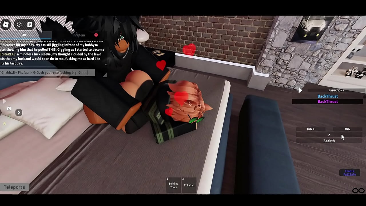 rearranging his insides in a roblox con