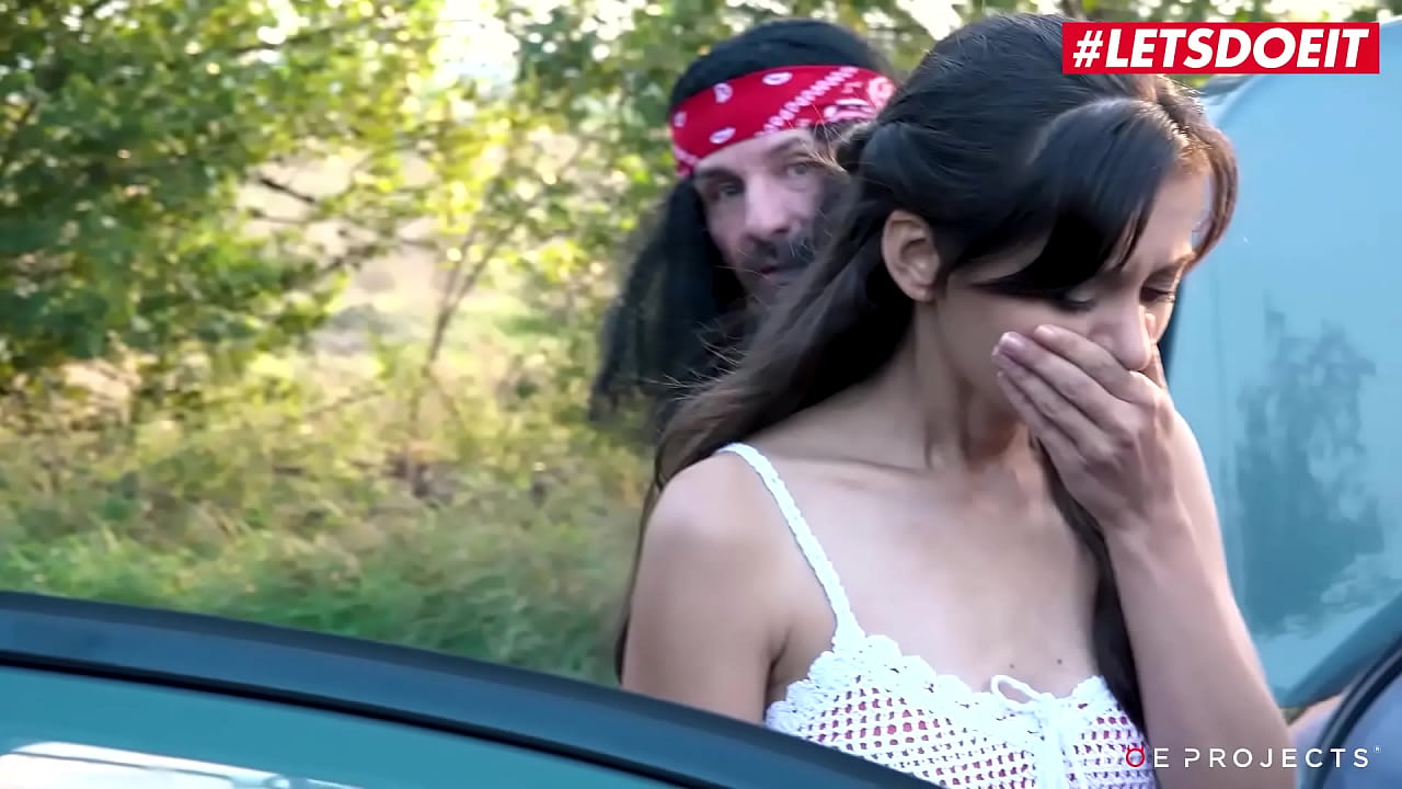 DOE PROJECTS - #Shrima Malati - Sexy Tiny Babe Blows And Bags Near Her Car With A Perv Daddy