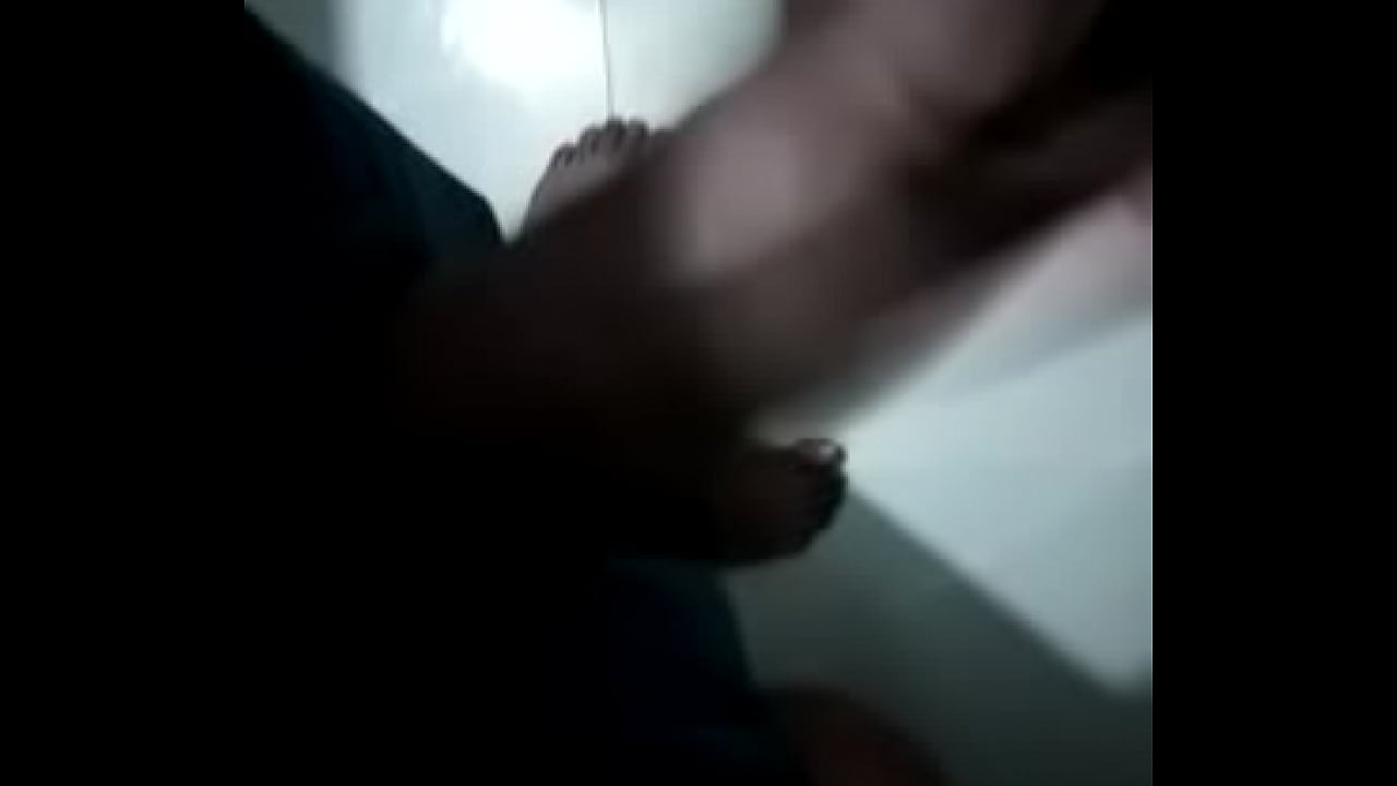 Desi black cock handjob