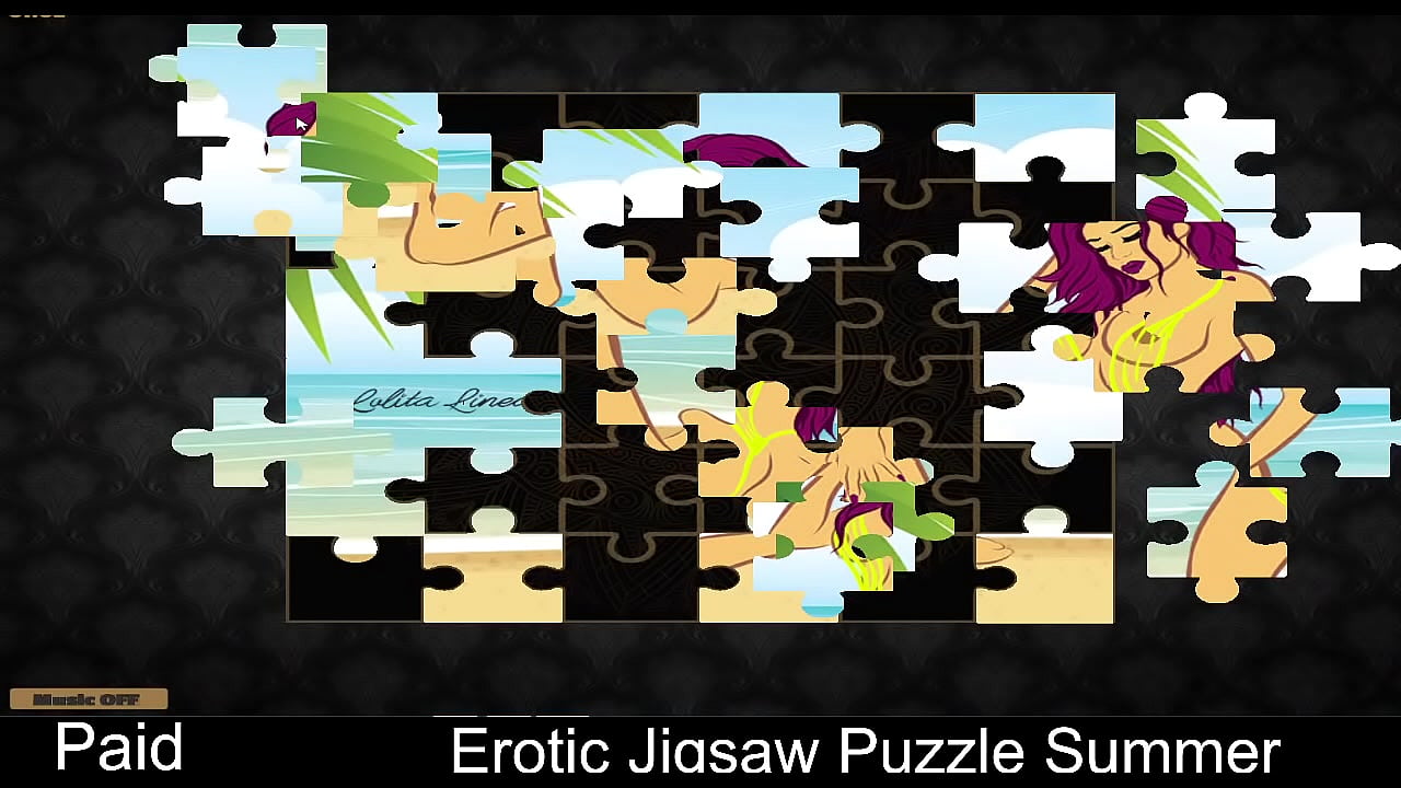 Erotic Jigsaw Puzzle Summer (Paid Steam Game) Casual,Puzzle,2D,Cartoon,Colorful,Logic