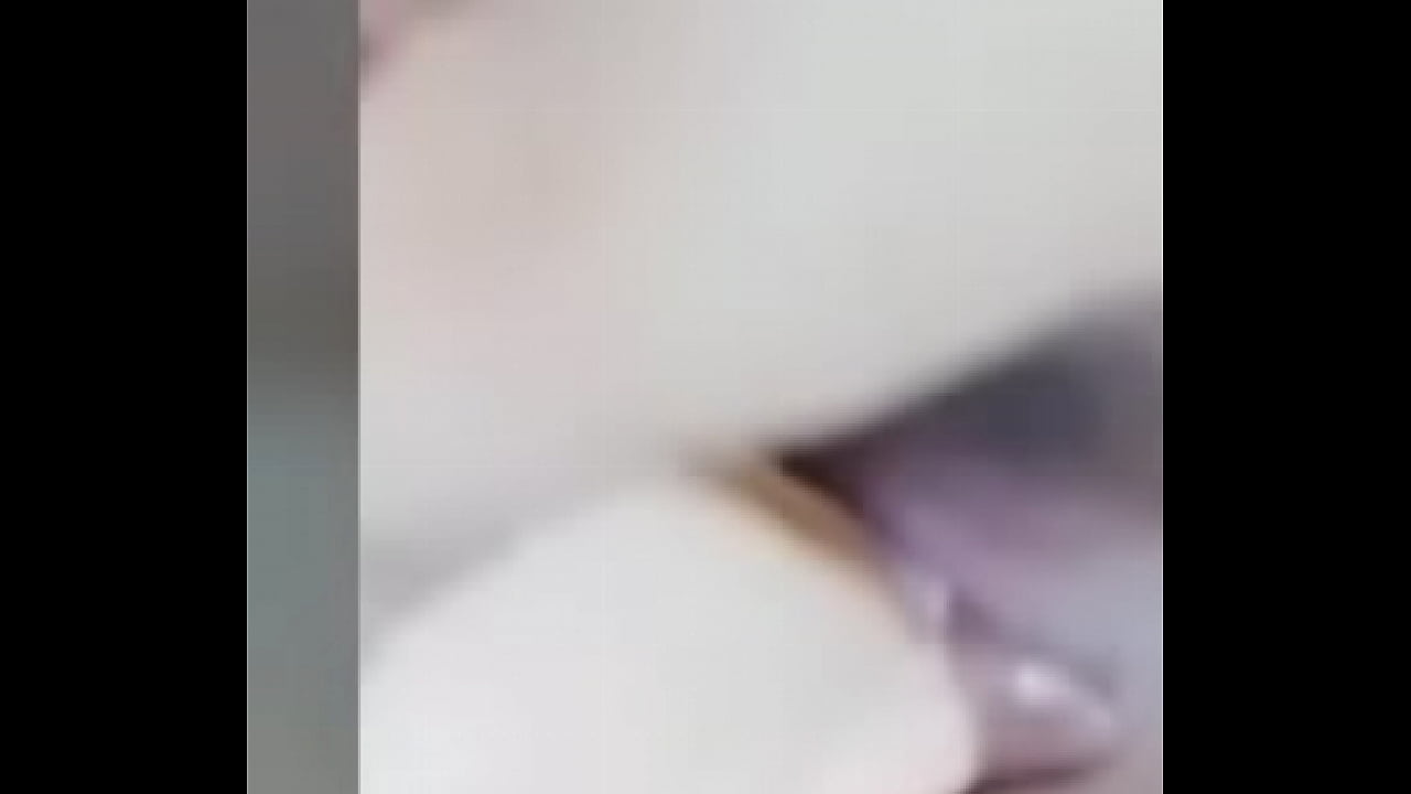 Vibrating dildo in her wet pussy