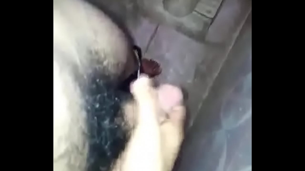 Guy Making Cum for first Time and showing Balls