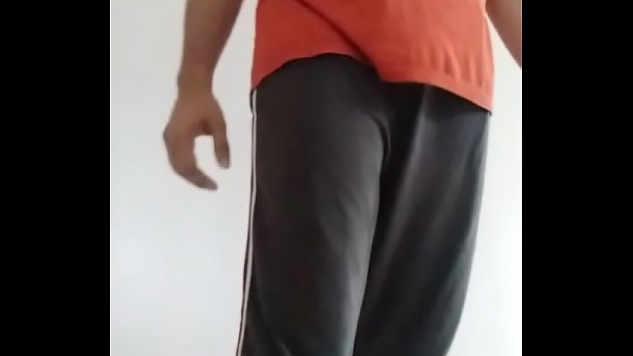 Indian boy removing dress and getting ready