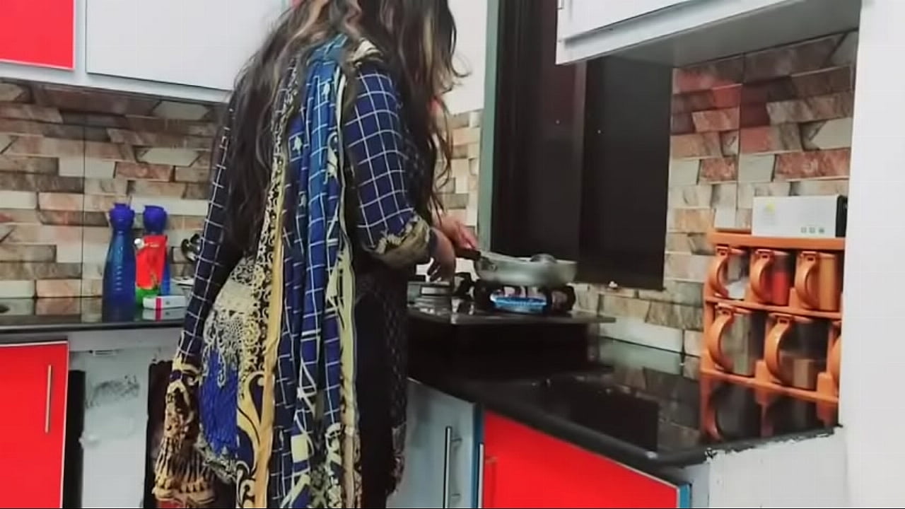 Indian Stepmom Fucked In Kitchen By Husband,s Friend