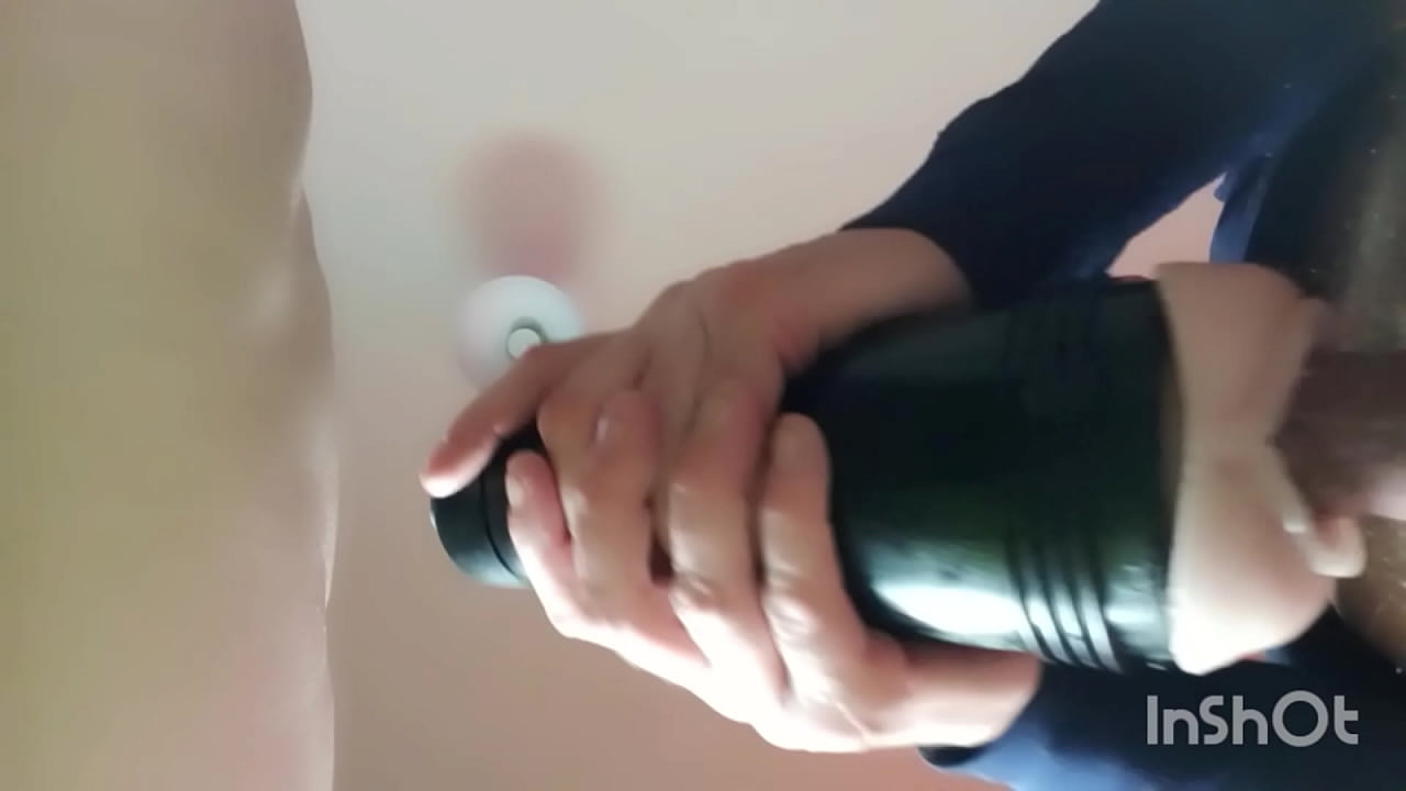 horny mature man fucking fleshlight talking dirty gazzadomm