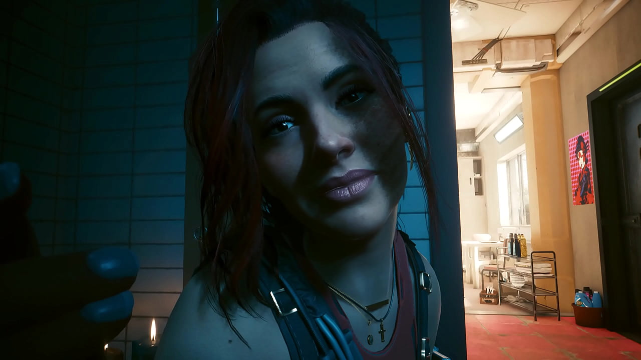 Claire Russell Cyberpunk 2077 Animation | Laguna Bend | Lizzie's Braindance Mod