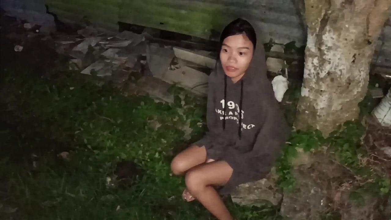 Asian girl with no home will be shaved, fucked face and treated nicely