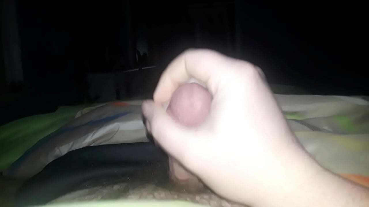 Fat Bastard W/Small Cock Masturbating after midnight, just to fall into the nightscape