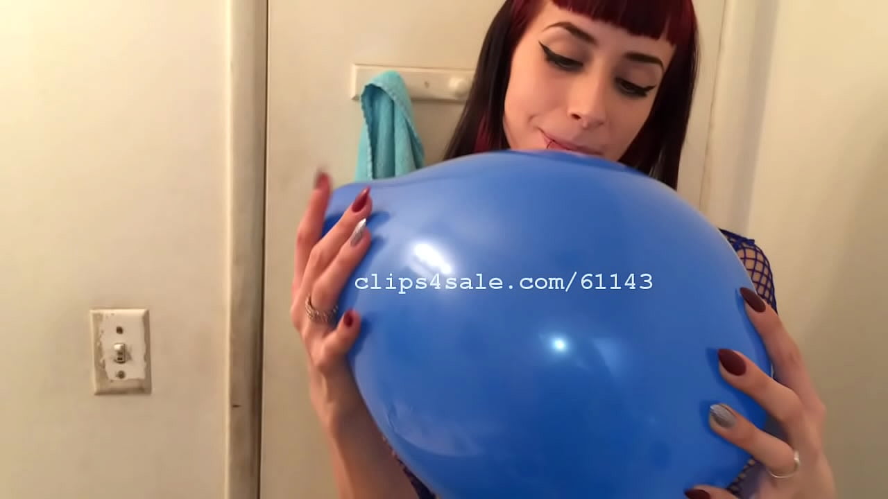 Balloon Fetish - Indica Balloons Video 4